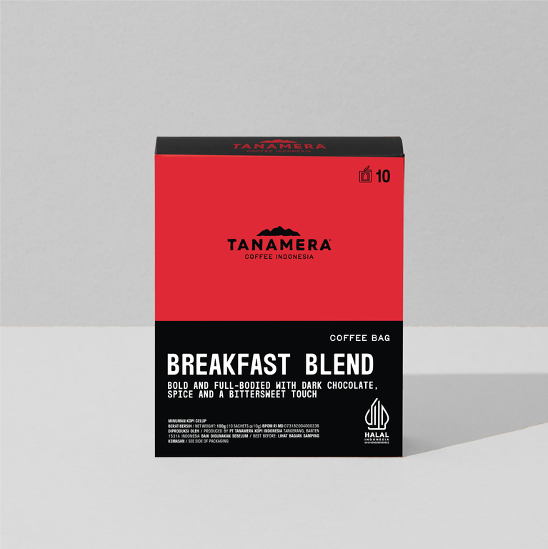 Tanamera Coffee Bag - Breakfast Blend (1 box - 10pcs)