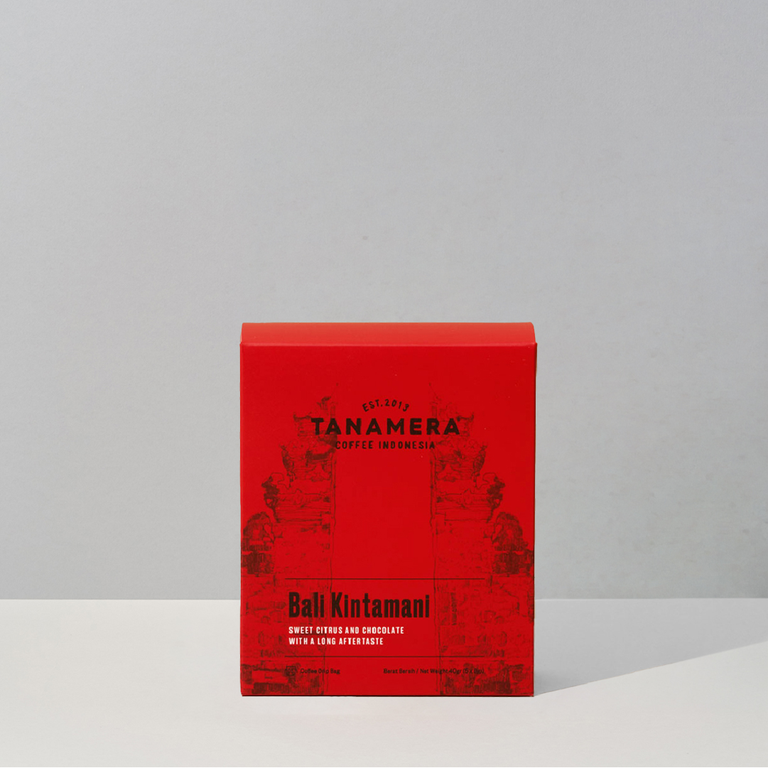 Bali Washed Drip Bag Coffee ( 1 Box @ 5 pcs )